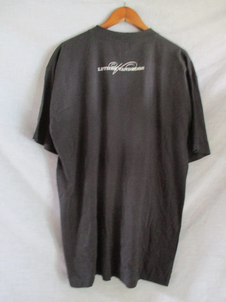 Luther Vandross vintage 90s 80s black photo rhythm blues music t-shirt XL - Image 3 of 4