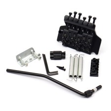 1 pkg Licensed Floyd Rose Style Black Guitar Tremolo Bridge Parts System New