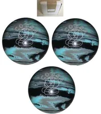 EPCO Duckpin- Cobra Pro Rubber - Black, Light Blue & Grey (with engraving)