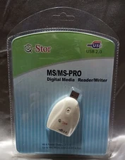 Q-Stor  USB 2.0- MS/MS-Pro Digital Media Reader/Writer Factory Sealed