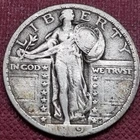 1919 Standing Liberty Quarter 25c Circulated #78201