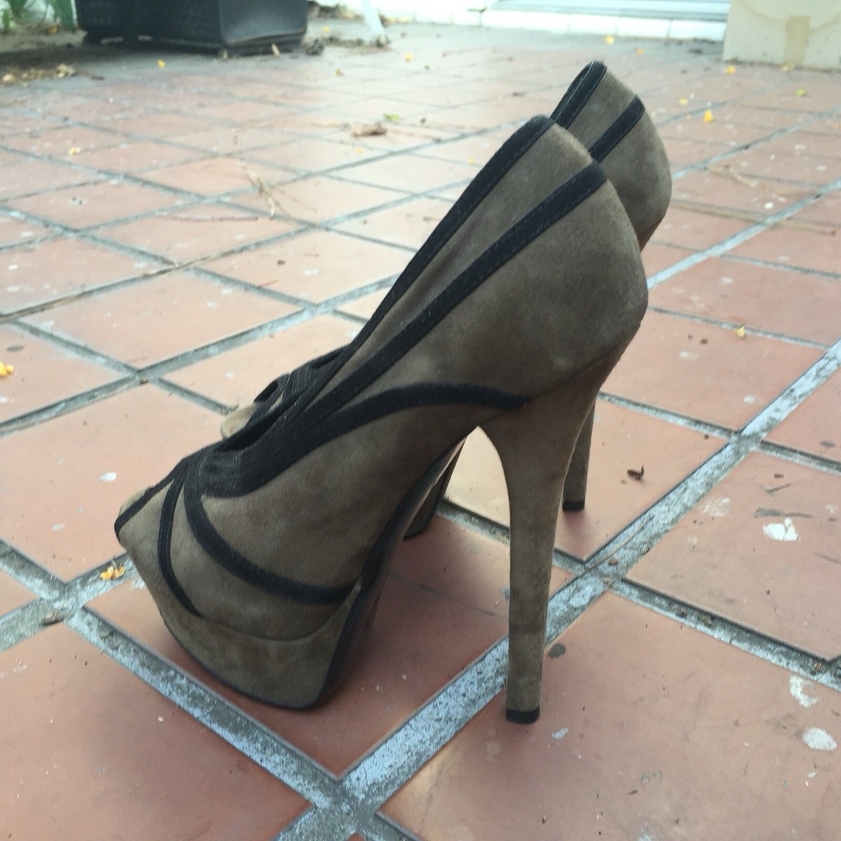 Fendi Platform Peep-toe Shoes View 4