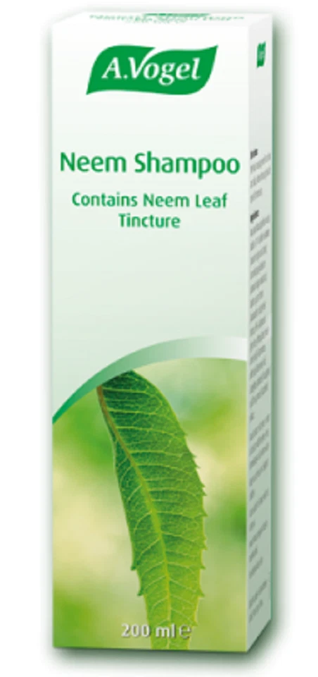 A Vogel Neem Shampoo - New Formulation - containing Neem leaf extract (200ml)