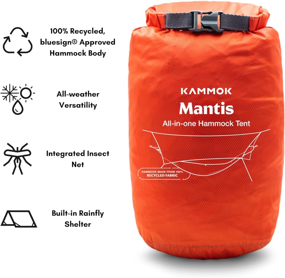 Kammok Mantis Review: All-In-One Hammock System for Campers