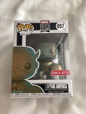 Funko Pop! Vinyl: Marvel - Captain America - Target (Exclusive) #497