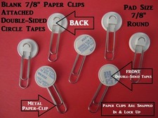 DIY Blank Paper Clips 25 PCS OR 50 PCS Awesome Gift For The Holidays Mom Dad Sis