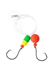 BLUEWING BLUEWING 3Pcs Pompano Rigs for Surf  Fishing 1/0 2/0 3/0 US Seller