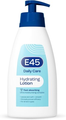 E45 DAILY CARE FEUCHTIGKEITSSPENDENDE LOTION 400ML.  GRATIS P+P