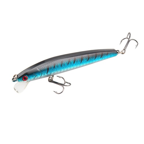 10 Confezioni Esche da Pesca Esche Crankbaits Plastica Realistiche Minnow Ganci da Swimbait - Foto 5 di 14