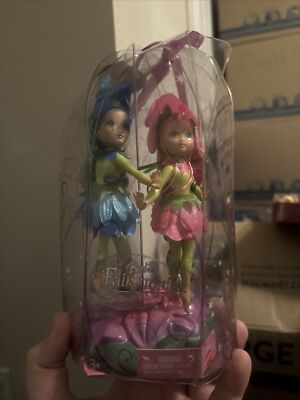 BARBIE FAIRYTOPIA Quilla & Questina Doll set 2004 Mattel Petal Pixies New