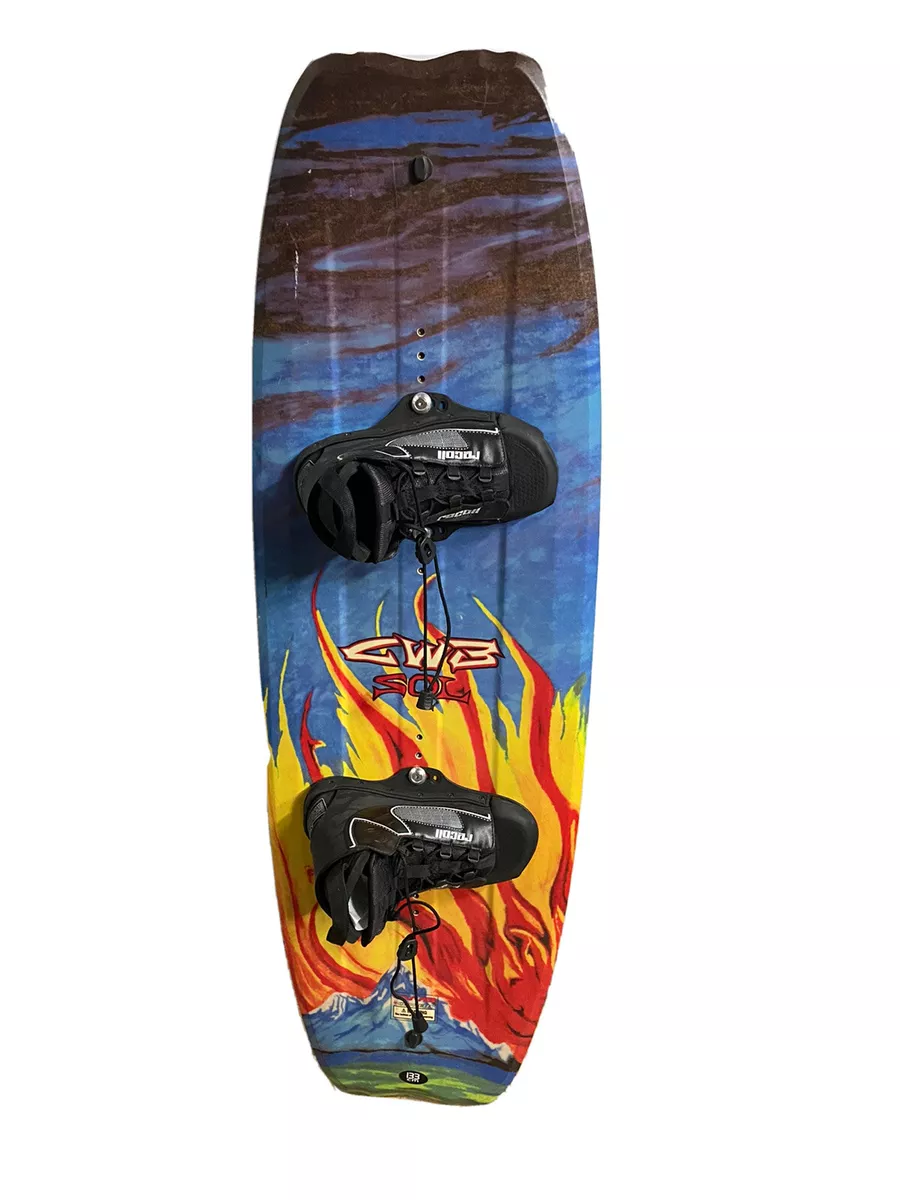 CWB CONNELLY SOL FIRE, WATER, MOUNTAIN DESIGNED WAKEBOARD 133cm WAKE BOARD
