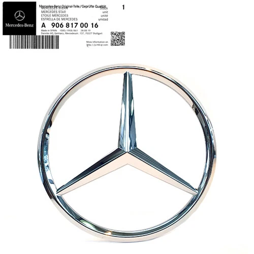 Original Mercedes Stern Emblem Chrom 20 cm Sprinter Citan Unimog  