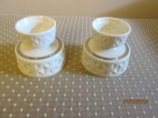Lenox Trimmed In Platinum Candlestick Holders