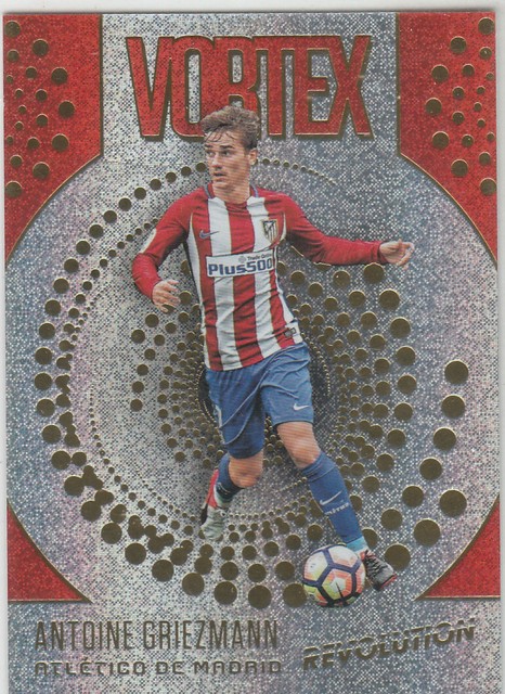 2017 Panini Revolution Soccer Vortex Antoine Griezmann #V-15