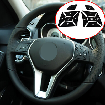 Steering Wheel Button Trim Kits For Mercedes-Benz A B C E SLK GL Class Car Parts