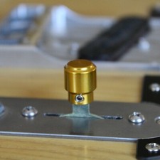 Telecaster style round switch tip, Aztec Gold