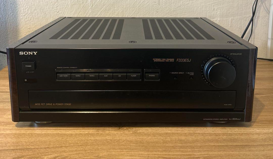 SONY TA-F333ESJ MOS Integrated Amplifier Free Shipping From Japan