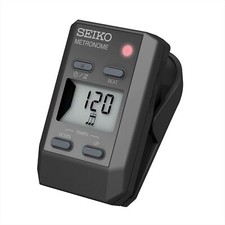 SEIKO  DM51B Clip-on Digital Metronome Pacer Black new