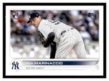 2022 Topps Update  #US165 Ron Marinaccio - New York Yankees Rookie
