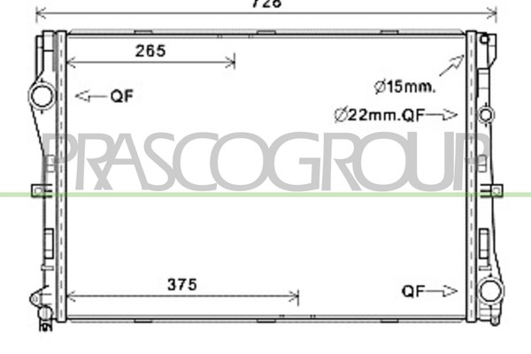 KüHler WasserküHler Passend FüR Mercedes C-Klasse T-Model S205 W205 X253 S213-image