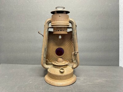 Old Vintage GEM SIDE LAMP Gold Blast As It Is