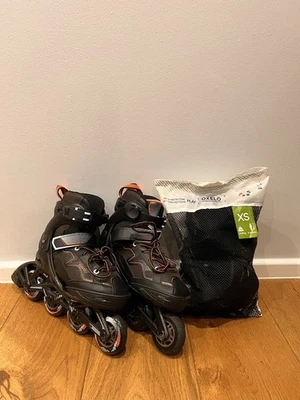 Decathlon Oxelo Roller Fit3 (35-38) + Oxelo protective gear for children (XS) - Image 1 of 4