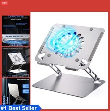 Laptop Cooling Pad 140mm Fan USB 3.0 Hub Adjustable Stand Ergonomic Up to 16