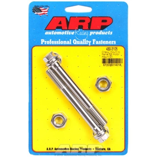 ARP 430-3105 Fits Chevy V6/Fits V8 Mount-to-Frame Motor Mount Bolt Kit, Hex Head - Image 2 of 4