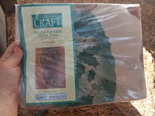 Daisy Kingdom Christmas Craft Kit Reggie Reindeer Door Panel 36" X 45" NEW