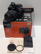 Sony Alpha A58 DSLR Digital Camera Kit 20.1MP w 18-55mm Lens Low 1.6K Shutter