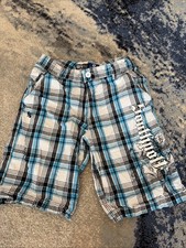 South Pole 12 Boys Plaid Shorts