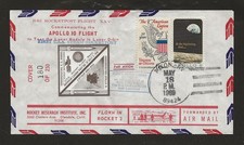 1969 US cover, R.R.I. flight XXV, Apollo 10, Steam Rocket - EZ 121C2