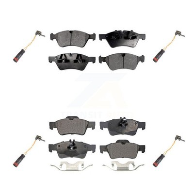 Positive Plus KPW-100364 4-Wheel Set Brake Pad Sets Front & Rear for MB Mercedes
