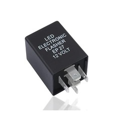 5-Pin Flasher Relay for LED Turn Signal,FL27 EP27 LED Flasher Relay for Fix