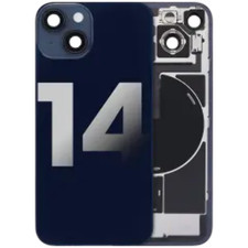 Back Glass w/ MagSafe Magnet  NFC  Flashlight Flex For iPhone 14 Used OEM Pul