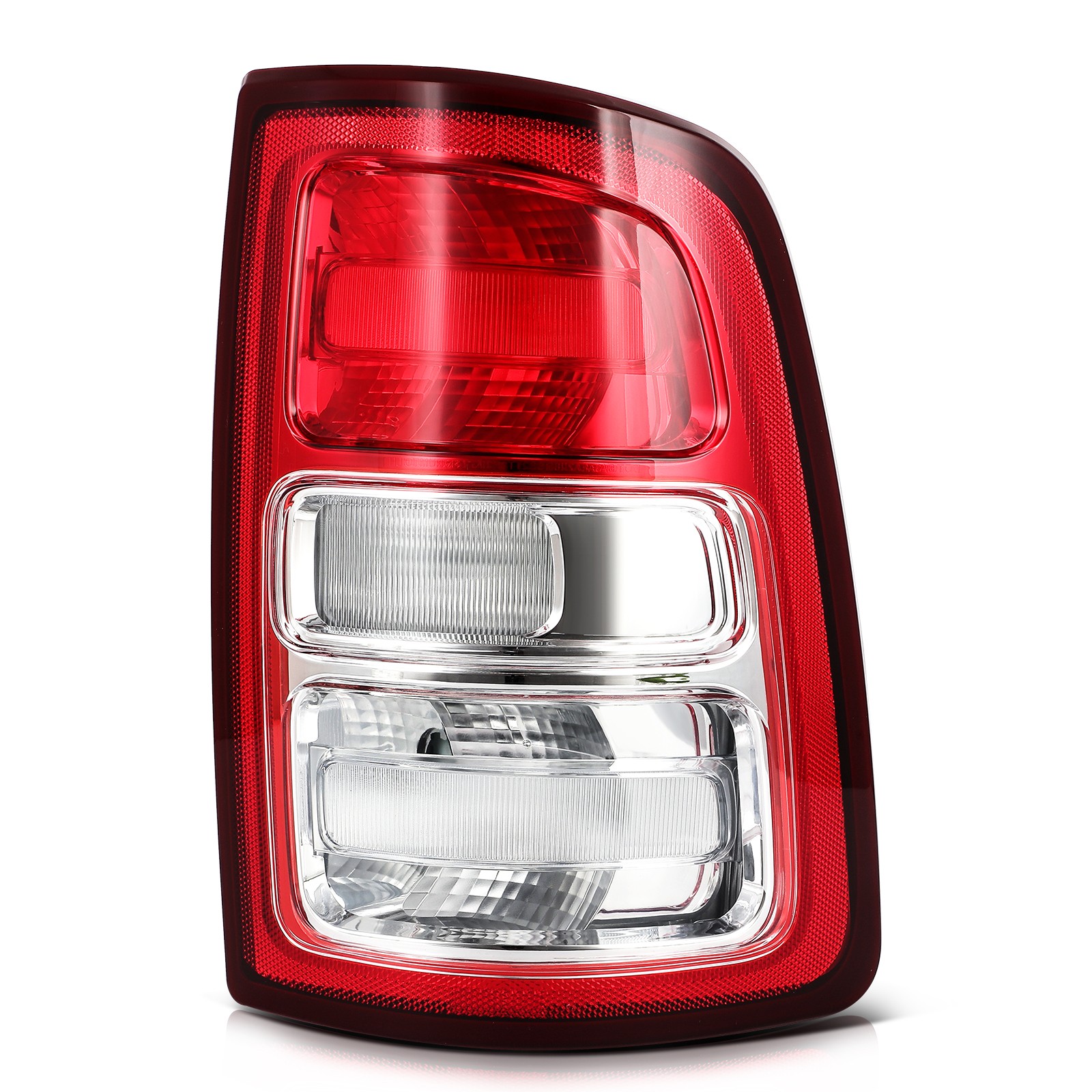For 2019-2024 Ram 2500 3500 Red Bezel Red Right Side Tail Light Assembly 1pc