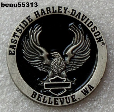 EASTSIDE BELLEVUE WASHINGTON HARLEY DAVIDSON DEALER VEST PIN