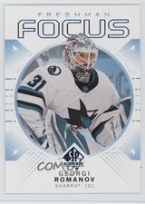 2024-25 SP Authentic Freshman Focus Blue Georgi Romanov #25 03rx