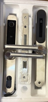 Smart Fingerabdruck Türschloss Griff Schlüsselloser Zugang RFID Karte Passwort Schloss Neu