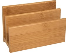 WEDO Briefständer aus Bambus 2 Fächer