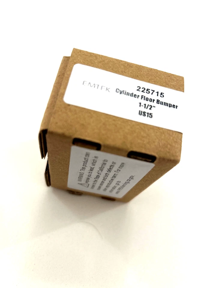 Emtek Assa Abloy Cylinder Floor Bumper Door Stop in Satin Nickel - Image 2 of 3