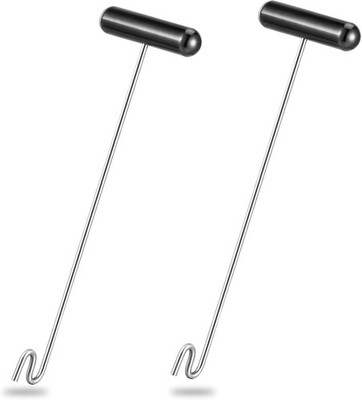 2 Pcs 12 in Stainless Steel Fish Hook Remover Tools Summer Fishing Hook Quick Re