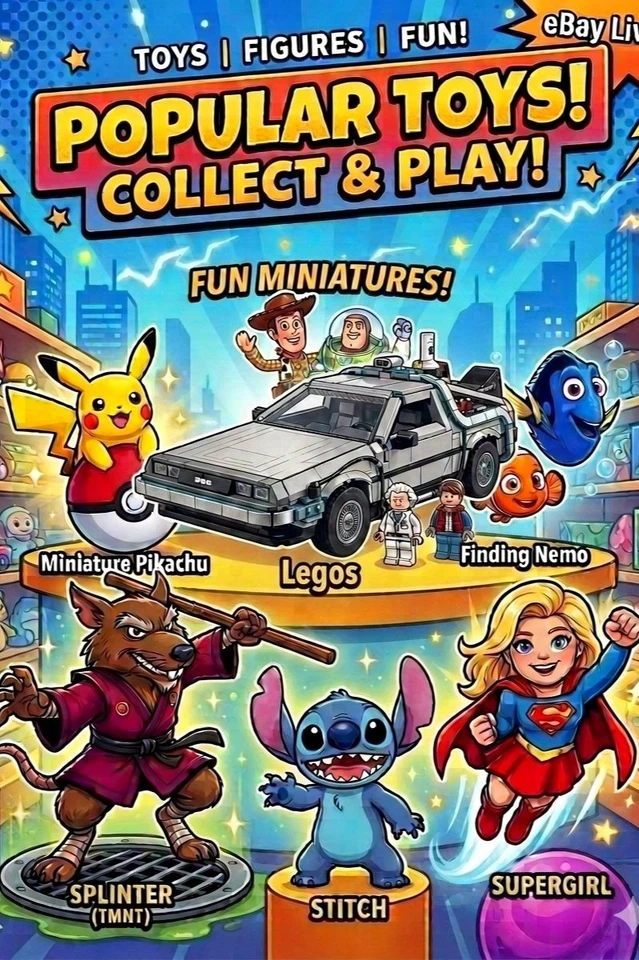 Popular Toys Show w/LOW Starts!🤠Disney ✨Pokemon🤩Transformers🤖Legos+More!