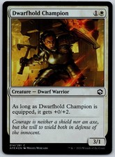 Dwarfhold Champion Foil C Adventures in the Forgotten Realms 14 NM
