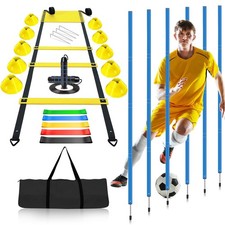 Soccer Agility Training Poles Equipment Adjustable Soccer Equipment for Trai...