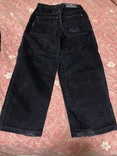 Southpole Black Jeans Youth Size 12 Streetwear Jeans RN82628