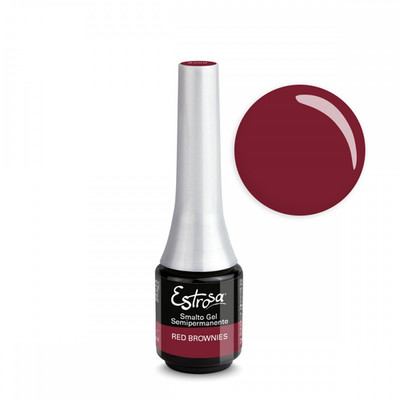 Estrosa Semi-Permanent Gel Polish 7ml 8209 Red Brownies