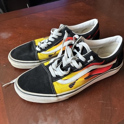 Size 10.5 - Vans Old Skool Flames
