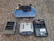 2019 FORD FIESTA MK8 1.0 TURBO ECOBOOST ECU KIT KEY SET H1B1-12A650-FA 24K #OAN