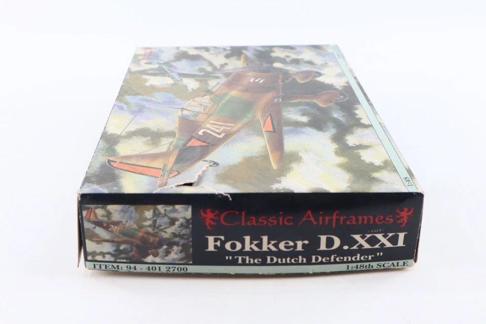 Classic Airframes 1/48 Fokker D.XXI Dutch Defender Model Kit - Image 2 of 4
